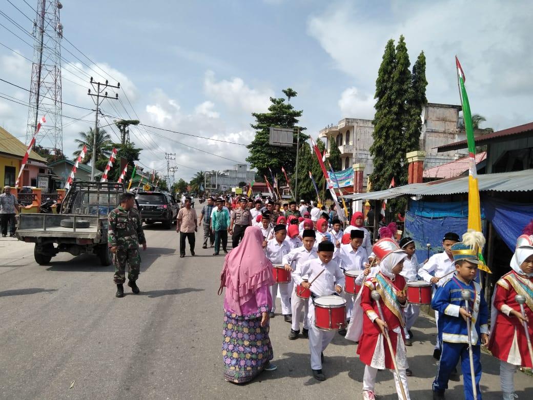 Babinsa Koramil 04/Simpang Kanan Ikut Berpartisipasi Dalam Membantu Kesuksesan MTQ Tingkat Kecamatan