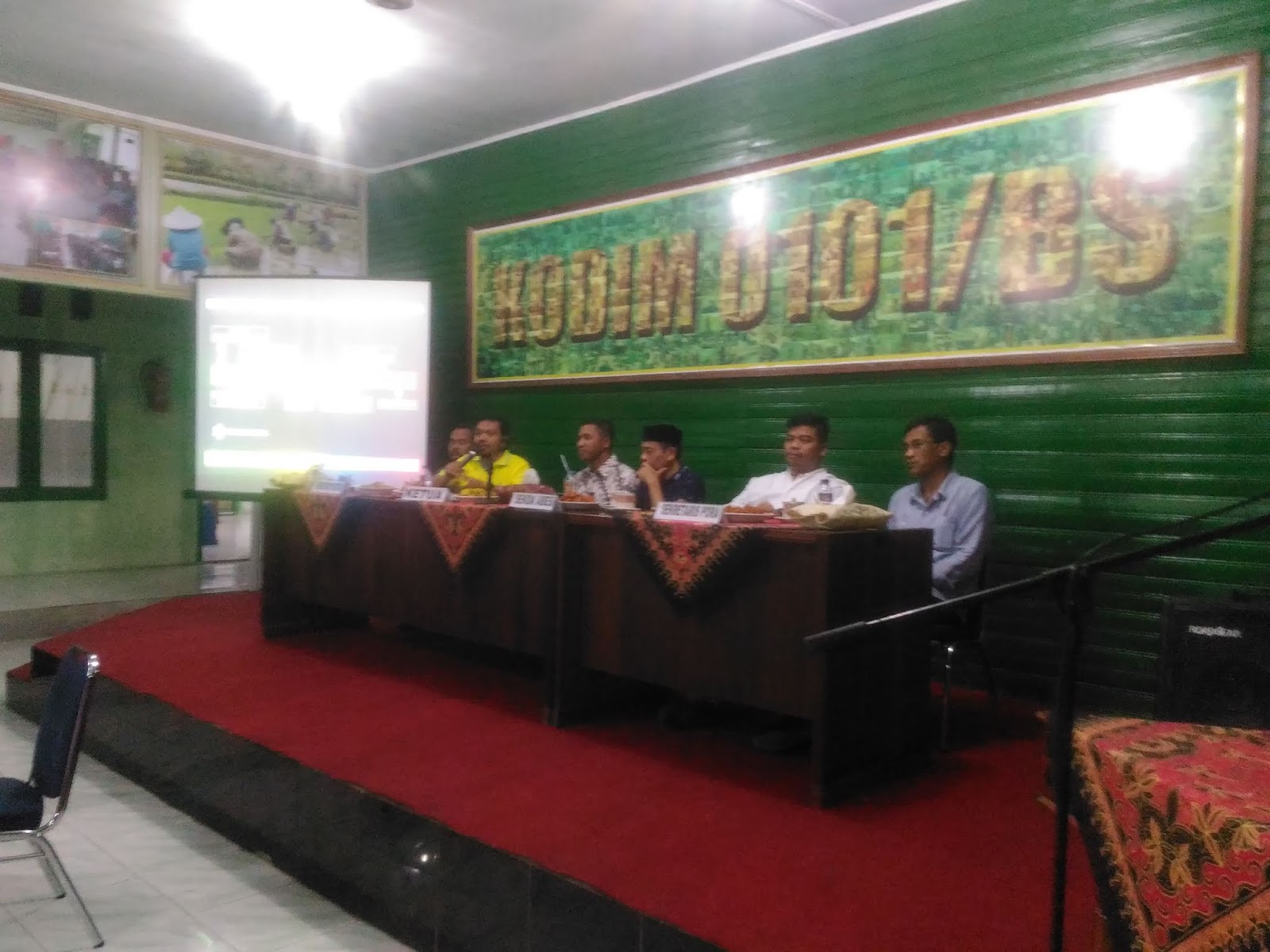 Dandim 0101/BS  Adakan Rapat Koordinasi Persiapan PORA XIII