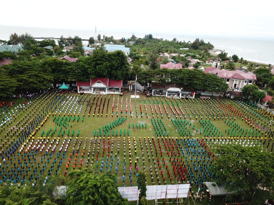 Kodim Aceh Barat turut Sukseskan Pemecahan Rekor Muri