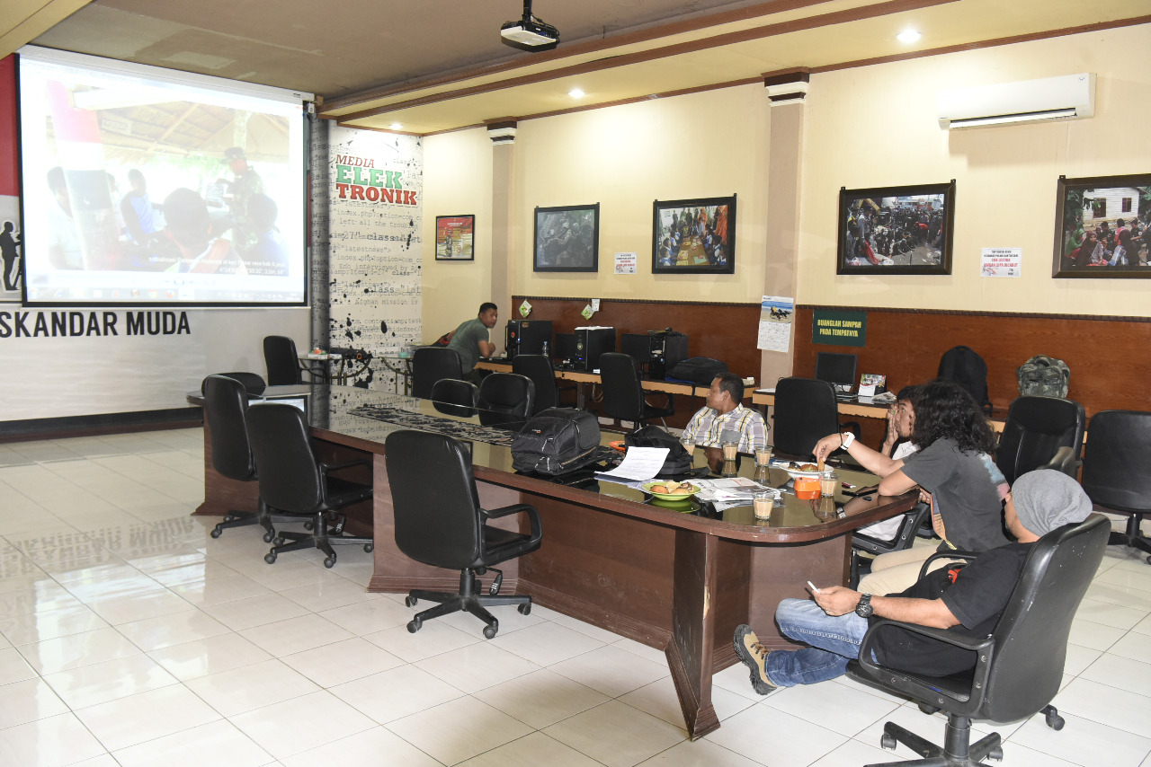 Pendam IM Lakukan Penjurian Lomba Foto
