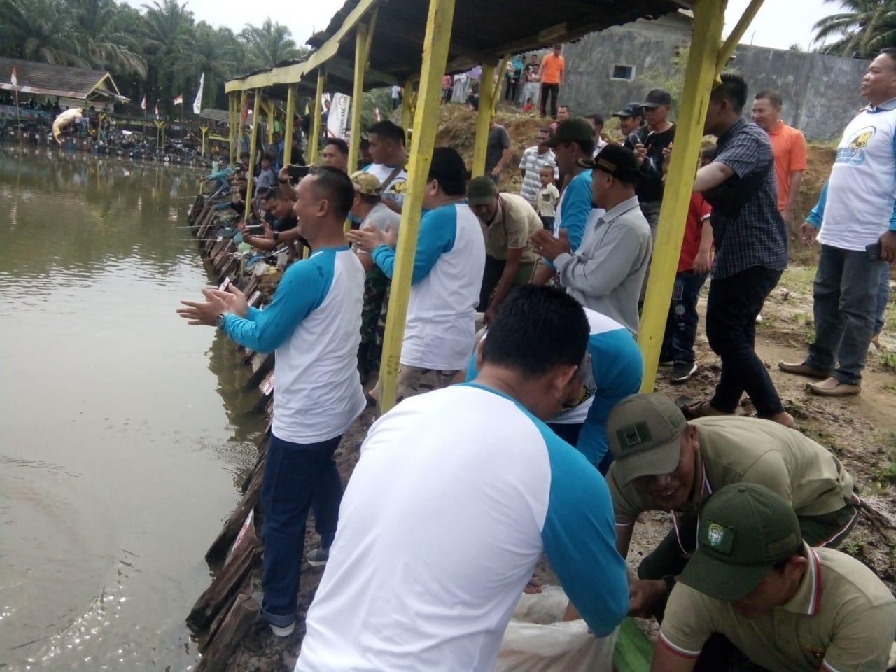 Rayakan HUT TNI ke 73, Kodim 0118/Subulussalam Adakan Lomba Mancing Mania