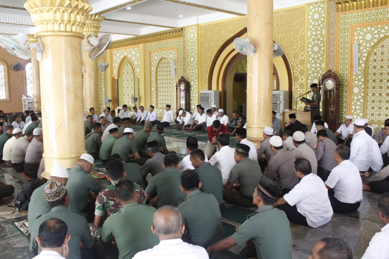 Kodim Aceh Selatan Gelar Dzikir dan Doa Bersama untuk Korban Bencana Alam
