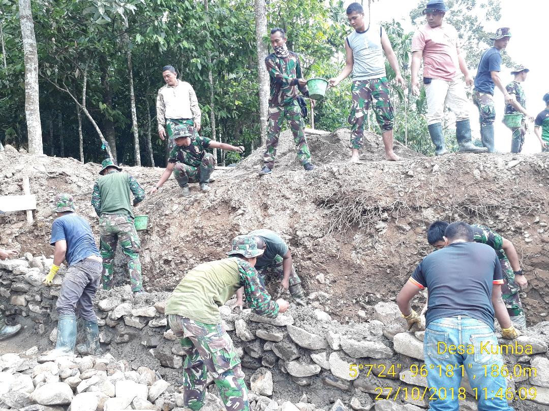 Satgas TMMD Kodim 0102/Pidie Fokus Selesaikan Sasaran Utama