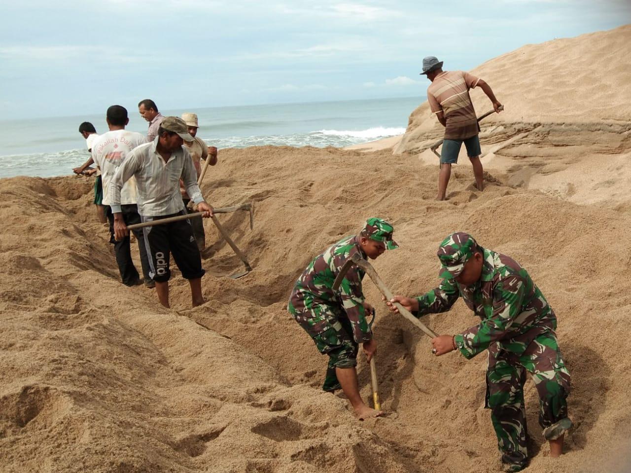 ANTISAPSI BANJIR, TNI  DAN MASYARAKAT BUKA KUALA KRUENG SABEE