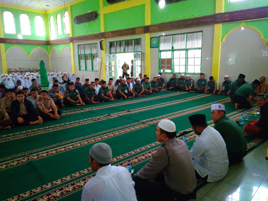 Kodim 0106/Ateng Selenggarakan Do’a Bersama Di Ponpes Nurul Islam Untuk Bangsa Indonesia