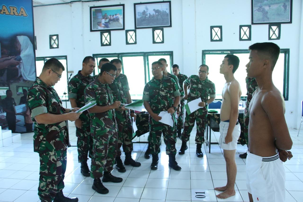 Danrem 012/TU Pimpin Sidang Subpanda Secata PK TNI AD