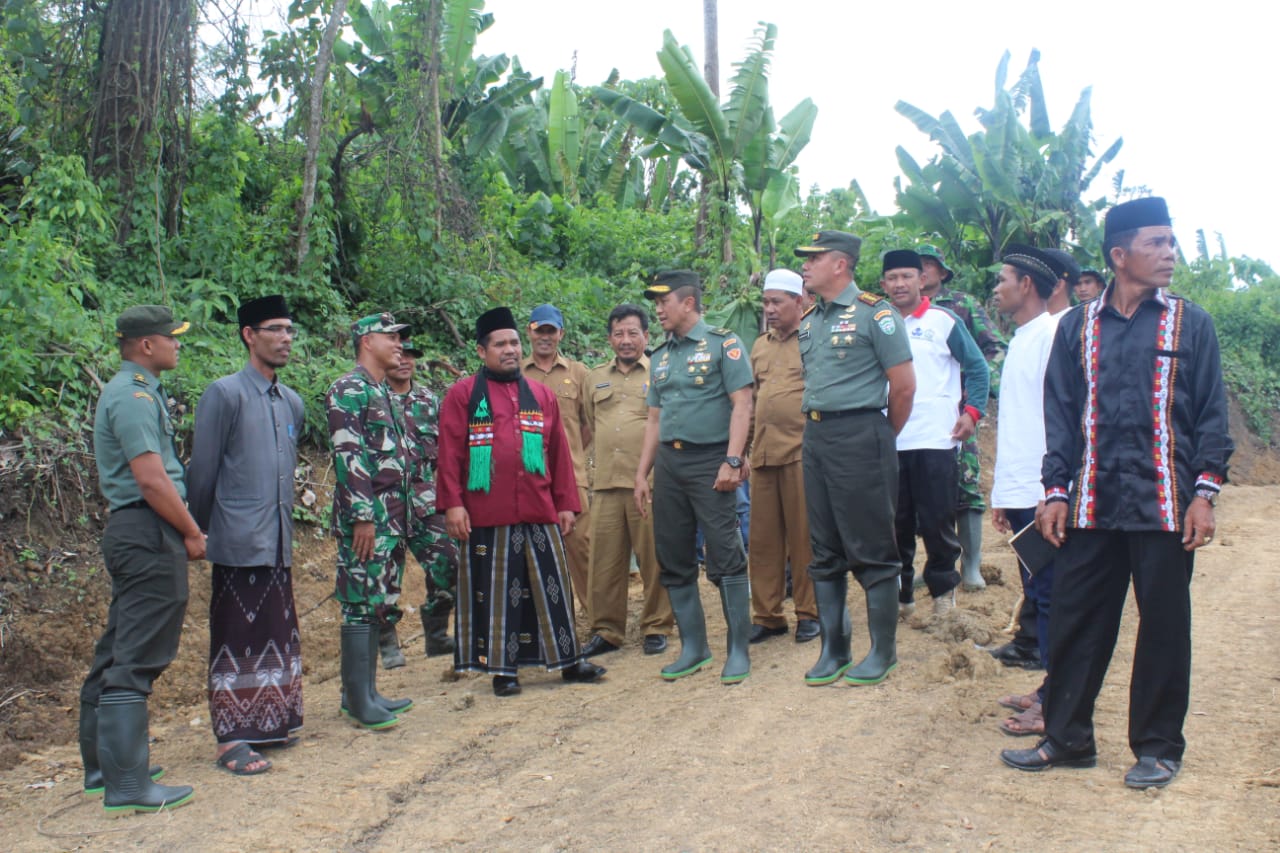 Tim Wasev TNI-AD Tinjau TMMD Kodim 0106/Ateng