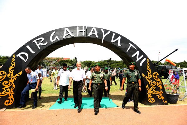 HUT ke-73, TNI Gelar Pameran Alutsista