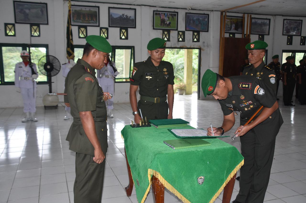 DANREM 012/TU PIMPIN SERTIJAB DANDIM 0107/ASEL