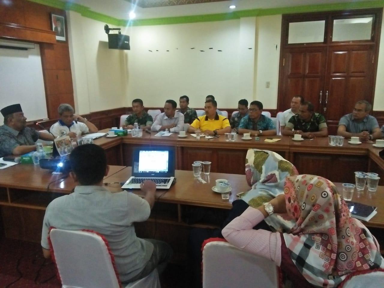 Kasdim 0111/Bireuen Hadiri Rakor  Siaga Bencana