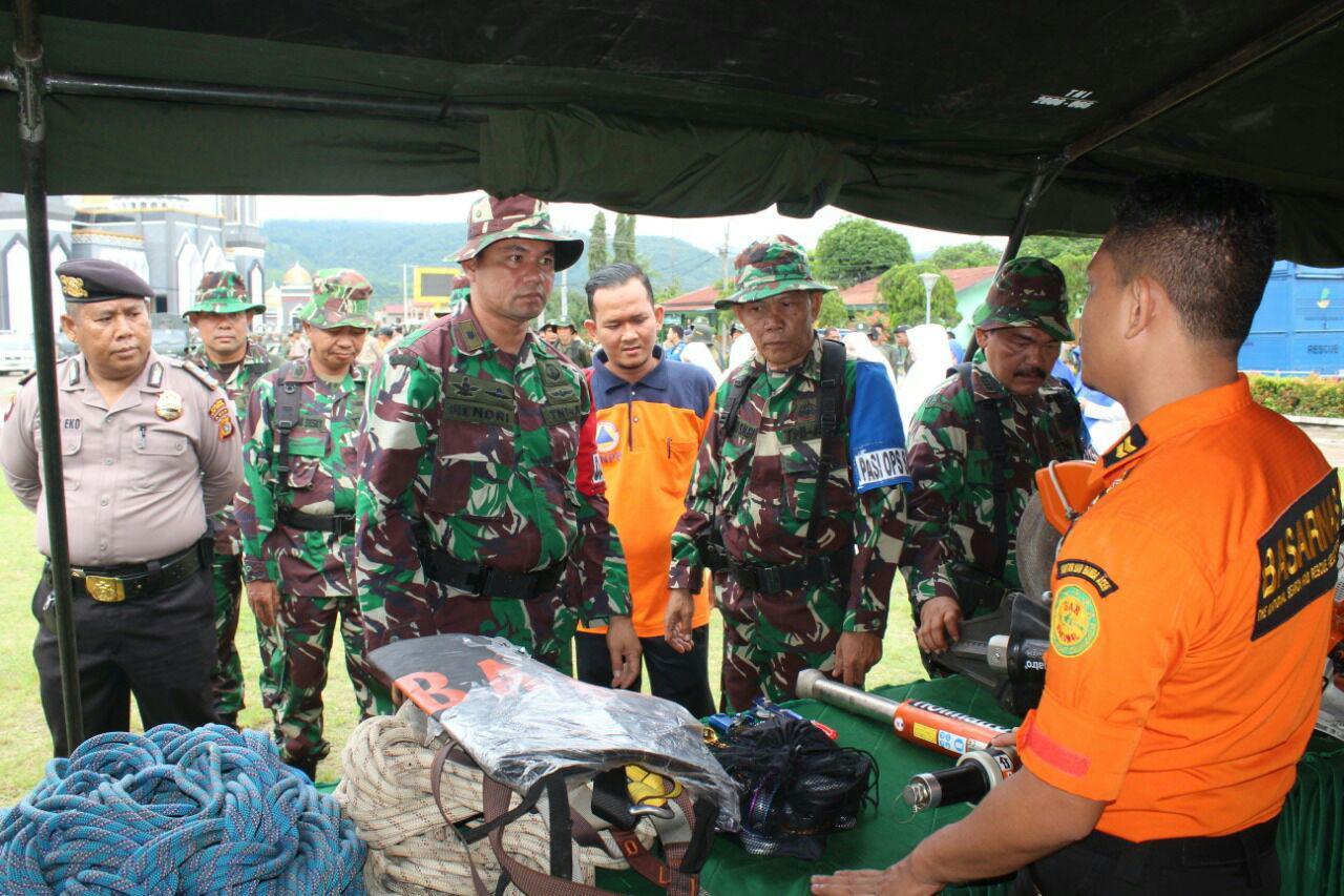 Aparatur Pemerintah Kab. Agara Gelar Apel Kesiapsiagan Guncal