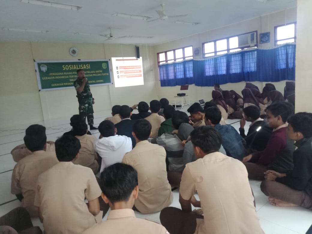 Koramil 01/Muara Satu Sosialisasikan GNRM