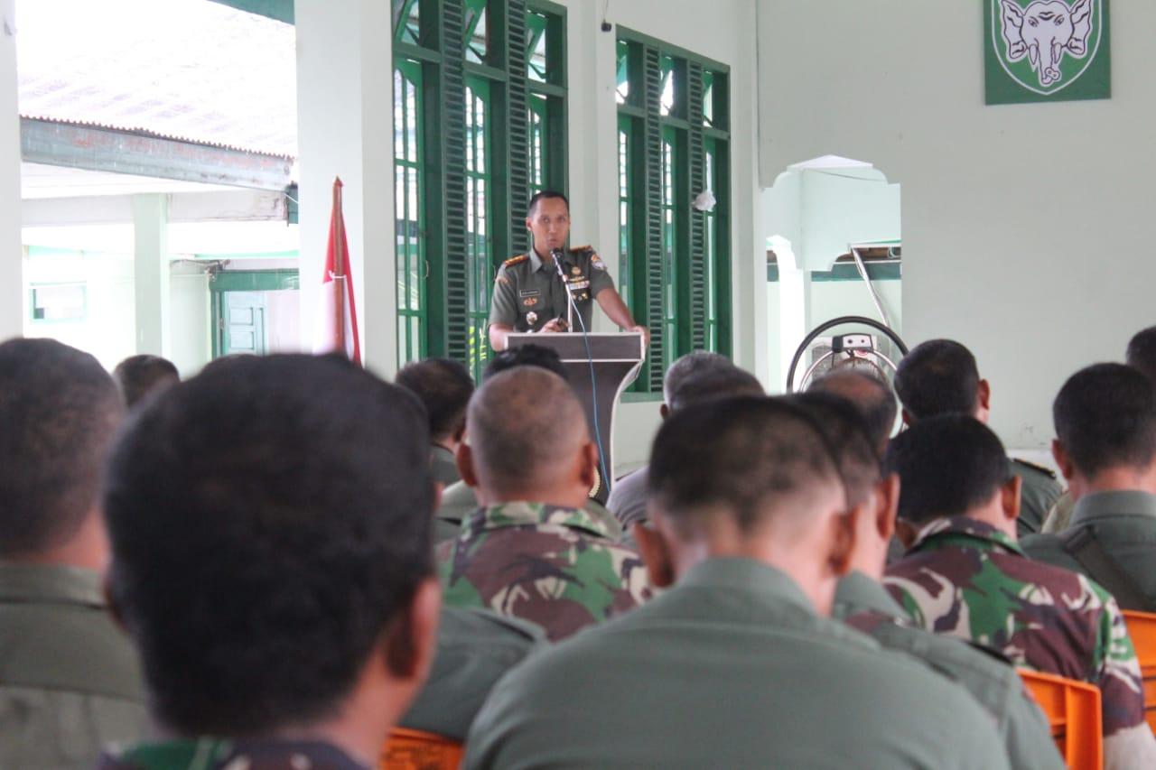 Dandim 0107/Asel Minta Prajuritnya Bekerja Profesional