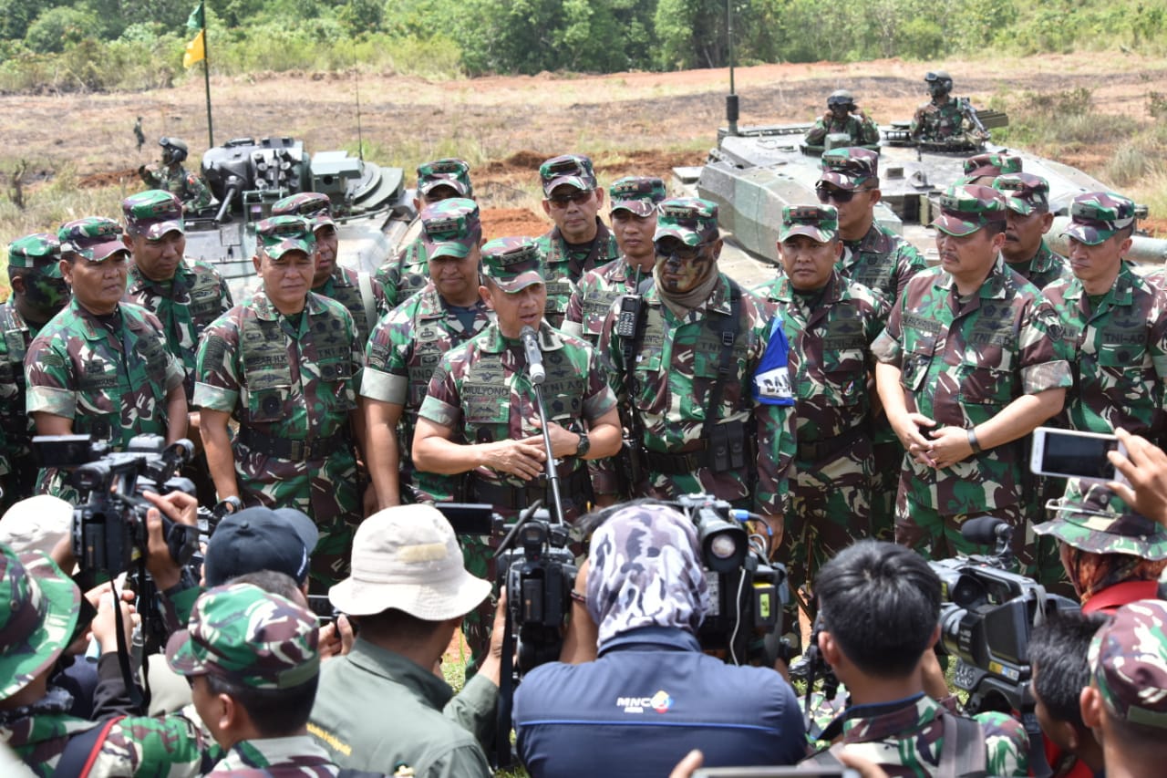 Kasad : Latihan Ancab TNI AD  2018 Akumulasi Kemampuan Tempur