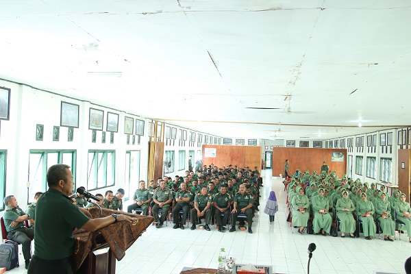 Korem 012/TU Terima Pembinaan Mental Rohani dan Ideologi Kejuangan