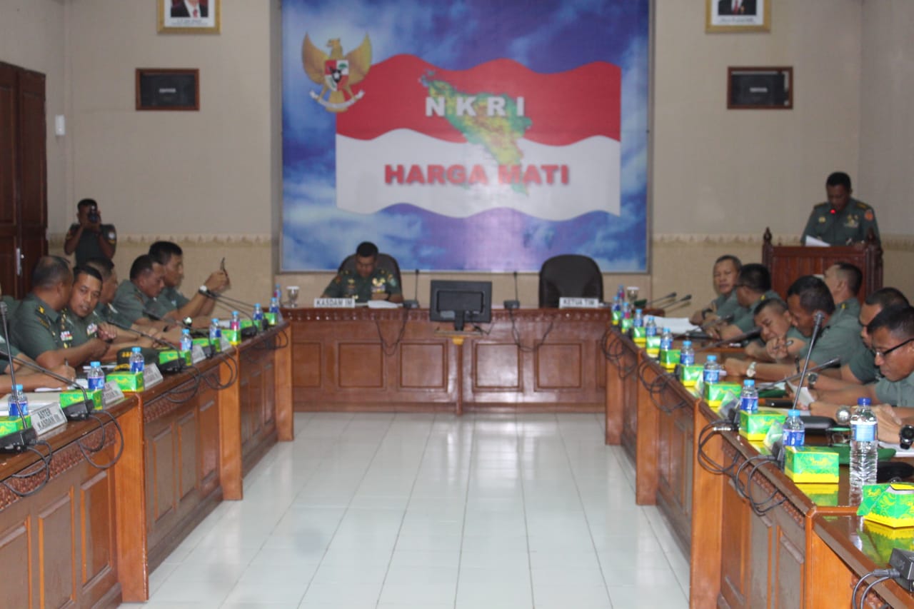 Kasdam IM Pimpin Taklimat Akhir Tim  Wasrik Irjenad