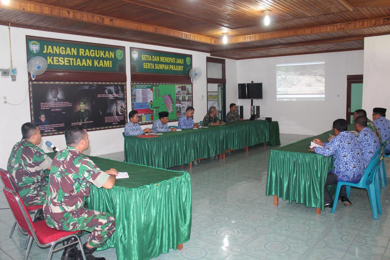 Dandim 0108/Agara Pimpin Rapat Guncal