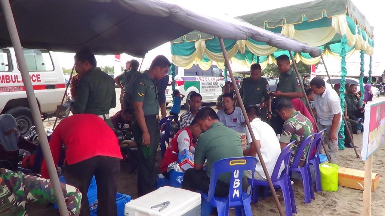 Pencanangan Bakti Sosial TNI Manunggal KB-Kes dan Pencanangan Kampung KB