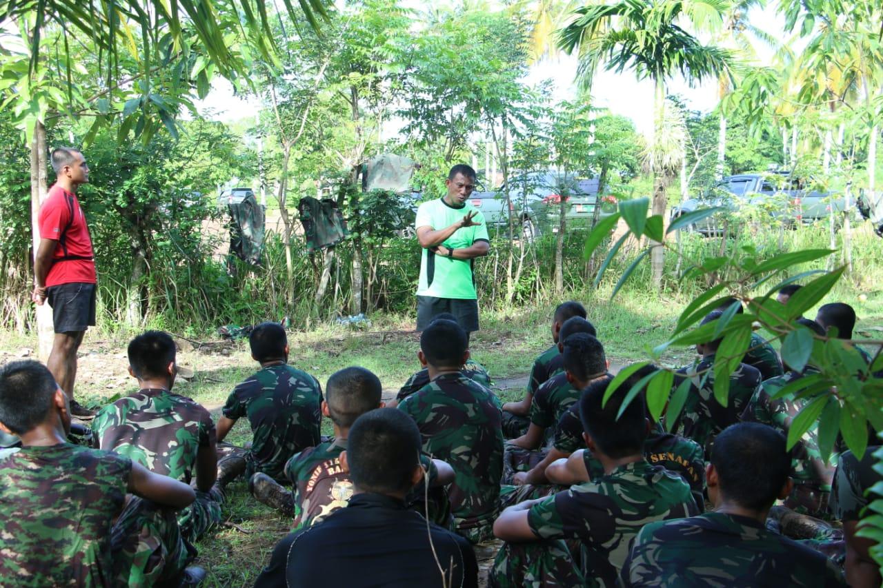 Danrem 012/TU Berikan Motivasi Atlit Ton Tangkas