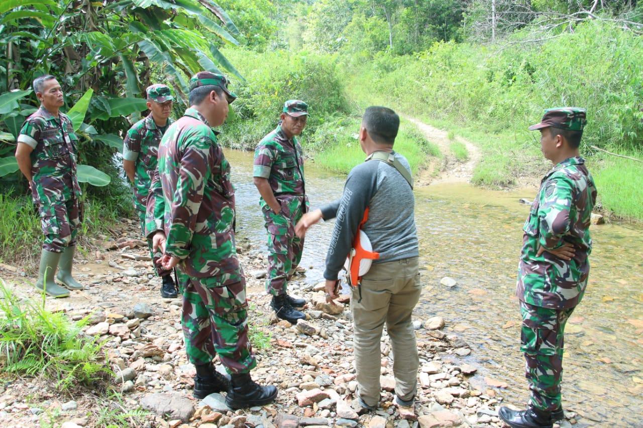 Danrem 012/TU Tinjau Lokasi Sasaran TMMD