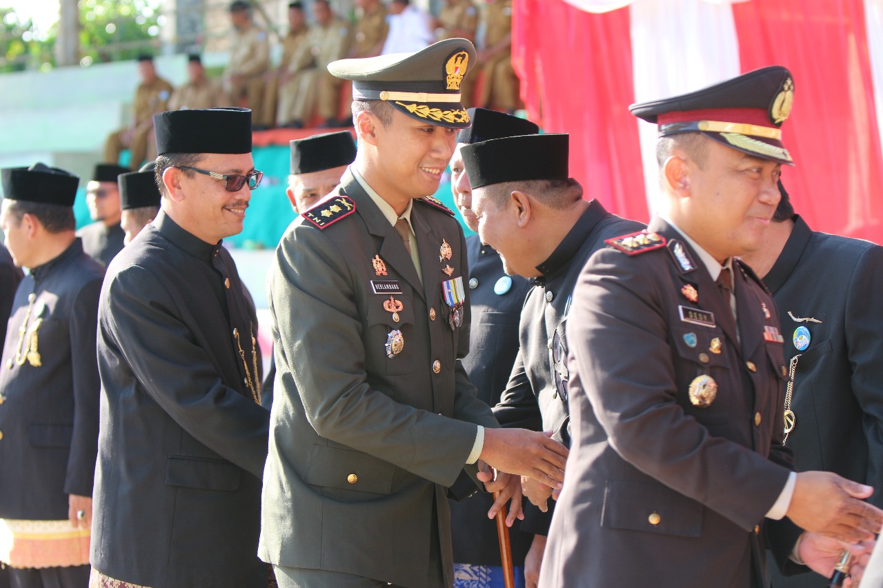 Dandim 0107 Hadiri Upacara Hut ke-73 Kabupaten Aceh Selatan