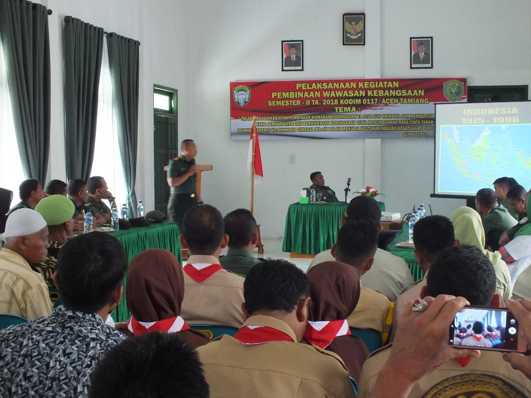 Kodim 0117/Atam Gelar Pembinaan Wasbang