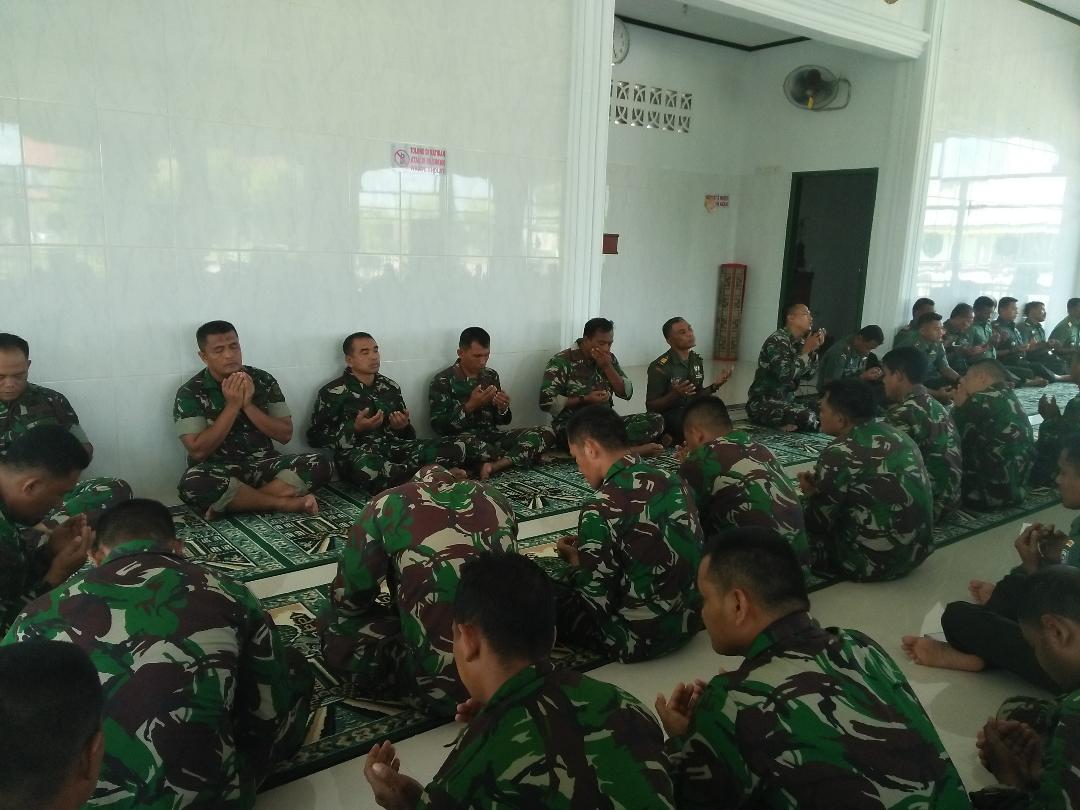 Sambut Tahun Baru 2019 Kodim 0111/Bireuen, Gelar Istighosah