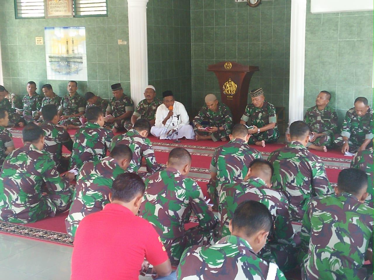Sambut Tahun Baru Kodim 0102/ Pidie Gelar Istighosah dan Doa Bersama