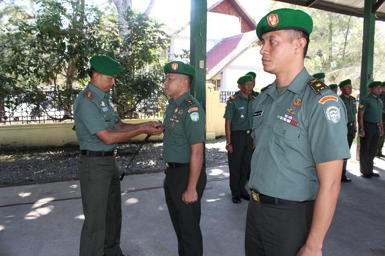 Dandim 0116/Nara Pimpin Upacara Pelepasan Kasdim
