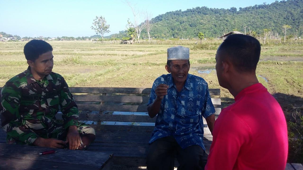 Babinsa dan Tokoh Agama Tangkal Paham Radikalisme