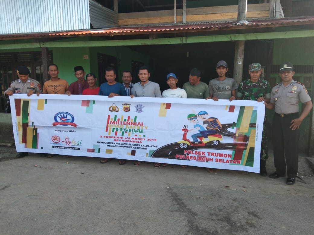 Babinsa Koramil 09 Dampingi Program Korlantas Polri