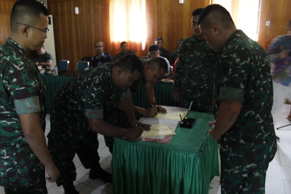 Satuan Bekangdam IM Canangkan Zona Integritas Menuju WBK dan WBBM