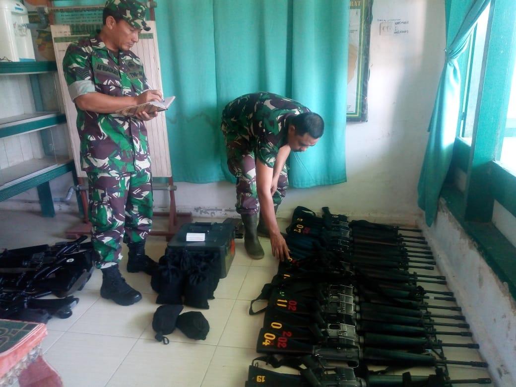 Dalam Rangka Sertijab Danramil, Staf Kodim 0111/Bireuen Verifikasi 3 Koramil