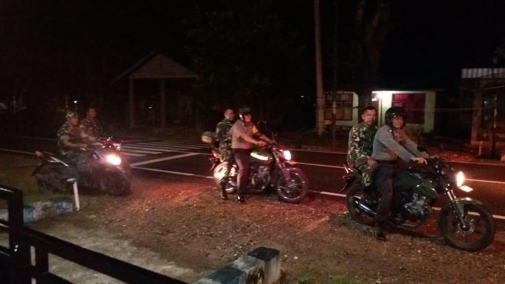 Sinergitas TNI-POLRI, Sambut Malam Pergantian Tahun