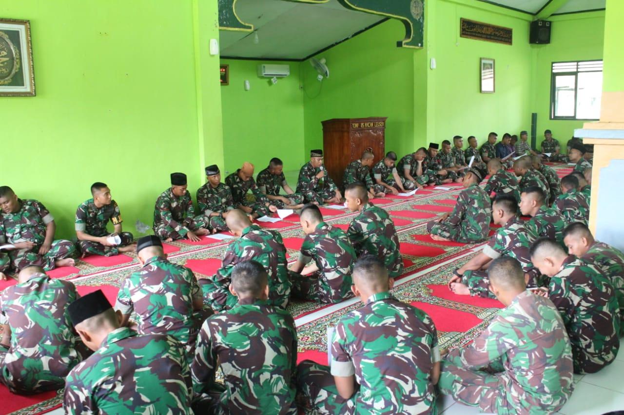 Yonif 115/ML Laksanakan Istighosah