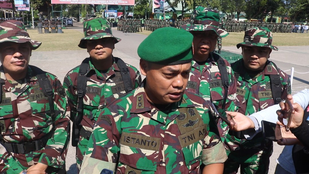 Kasrem 011 Tutup Latihan Pengamanan Pemilu 2019