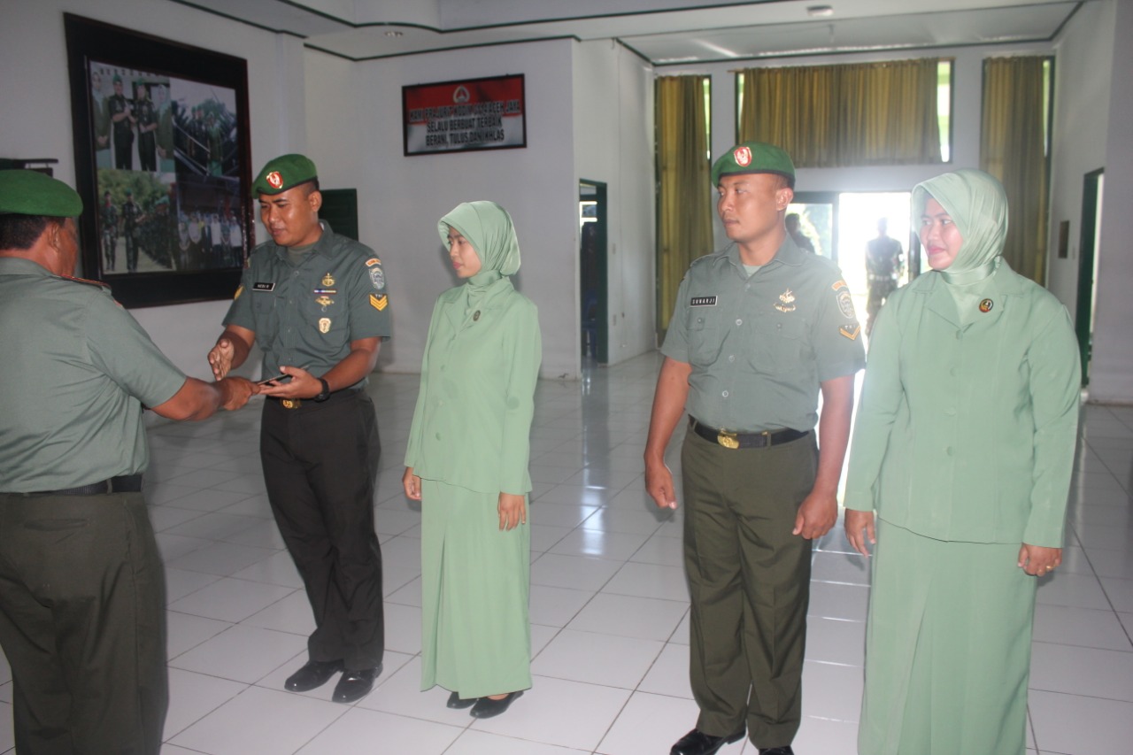 Kodim Aceh Jaya Lepas Personil Pindah Satuan