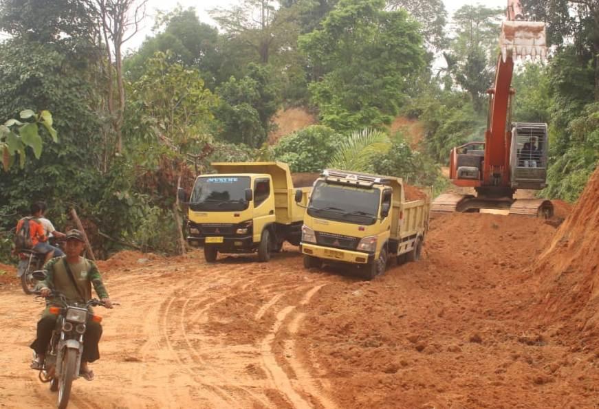 Pengerjaan Fisik TMMD Mencapai Delapan Puluh Persen