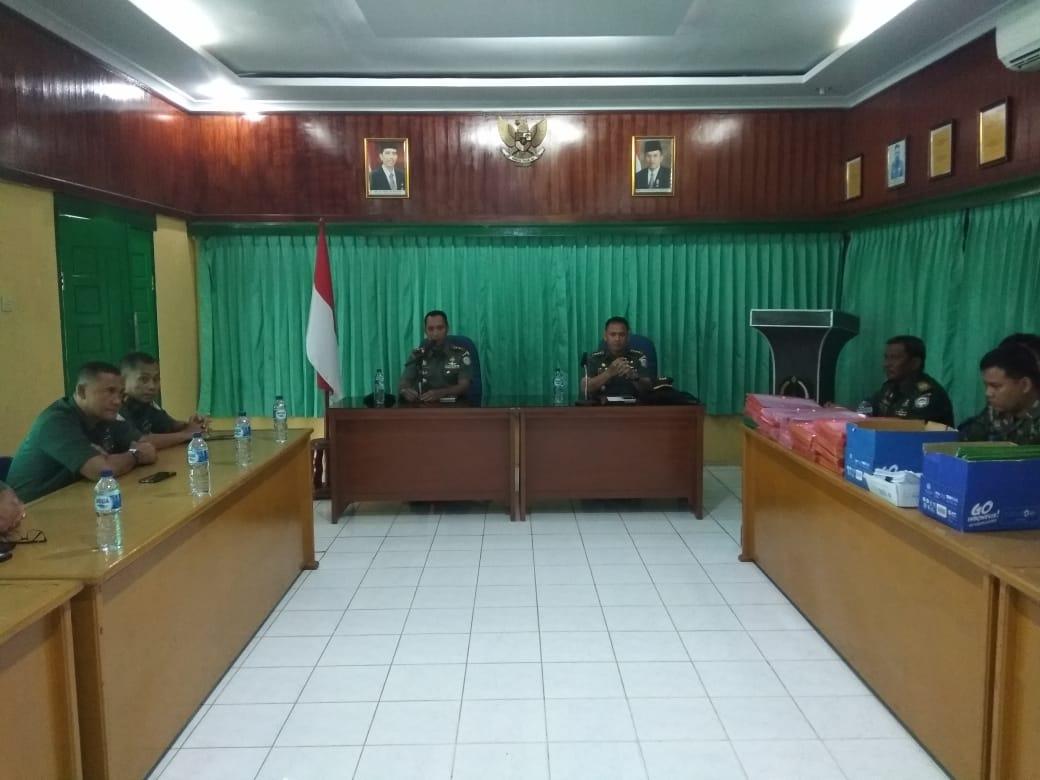 Tim Wasrik Kodam IM Kunker ke Kodim Aceh Selatan