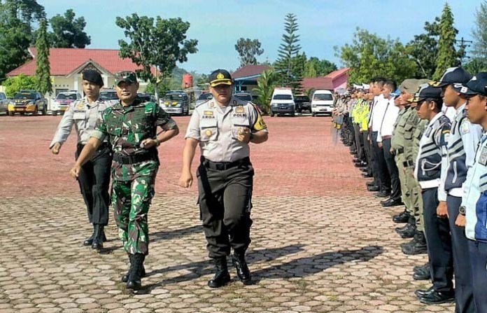 400 Personel TNI-Polri Siap Amankan Pemilu 2019 di Aceh Singkil dan Subulussam