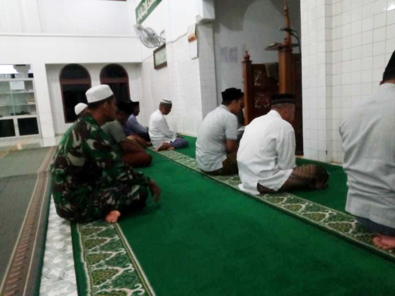 Personel Kodim 0101/BS Laksanakan Manunggal Subuh
