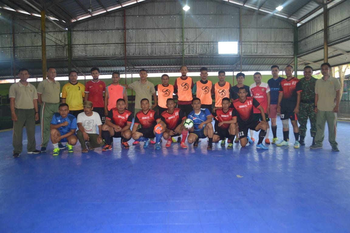 Jalin silahturahmi, Denmadam IM Ajak Masyarakat Tanding Futsal