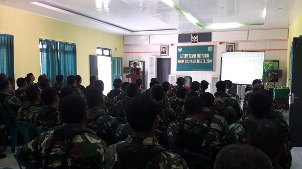 Tingkatkan Kualitas Prajurit, Kodim 0113/Galus Gelar Latnister