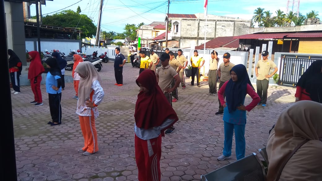 Ajak Masyarakat Hidup Sehat, Kapten Arh Dukung Program Senam Jantung Sehat