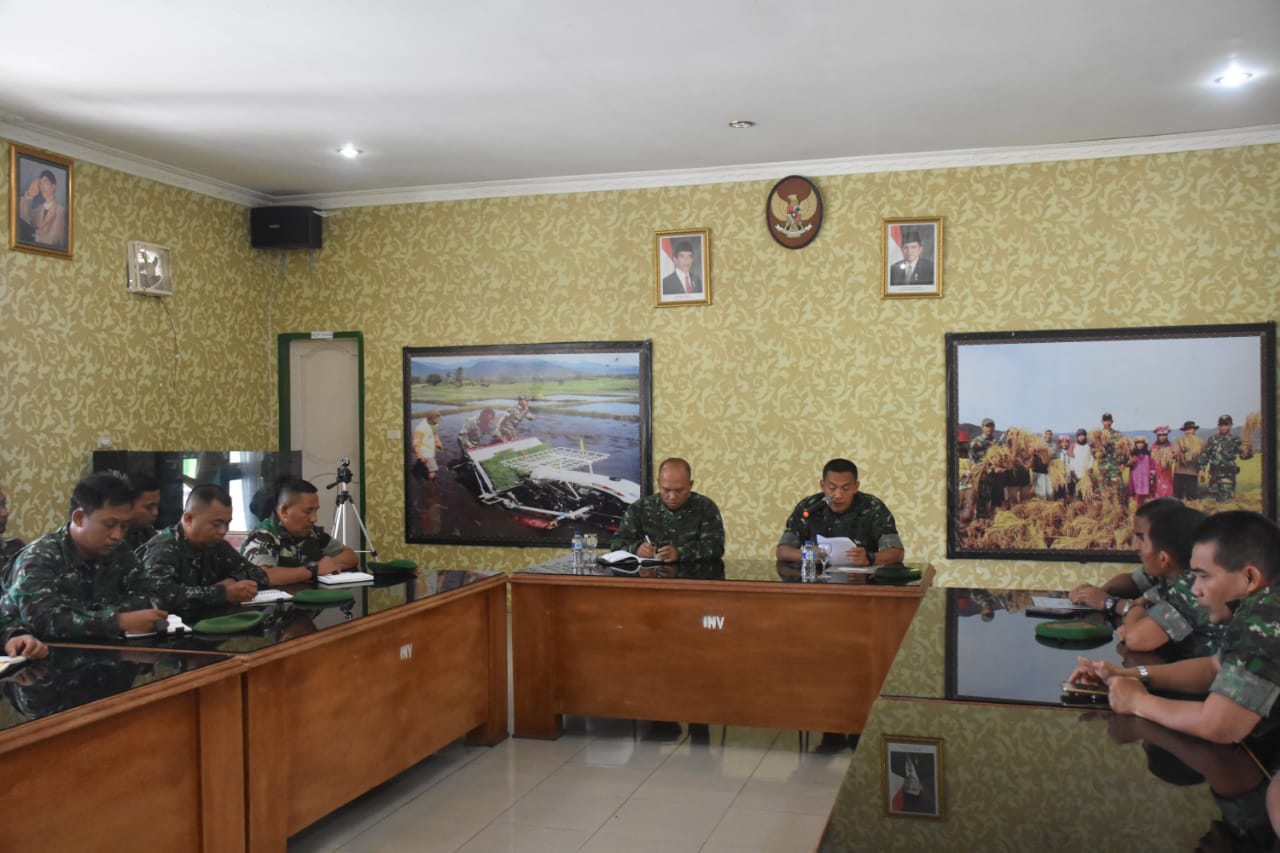 Tim Wasrik Kodam IM Laksanakan Pengawasan dan Pemeriksaan di Makodim 0106/Ateng