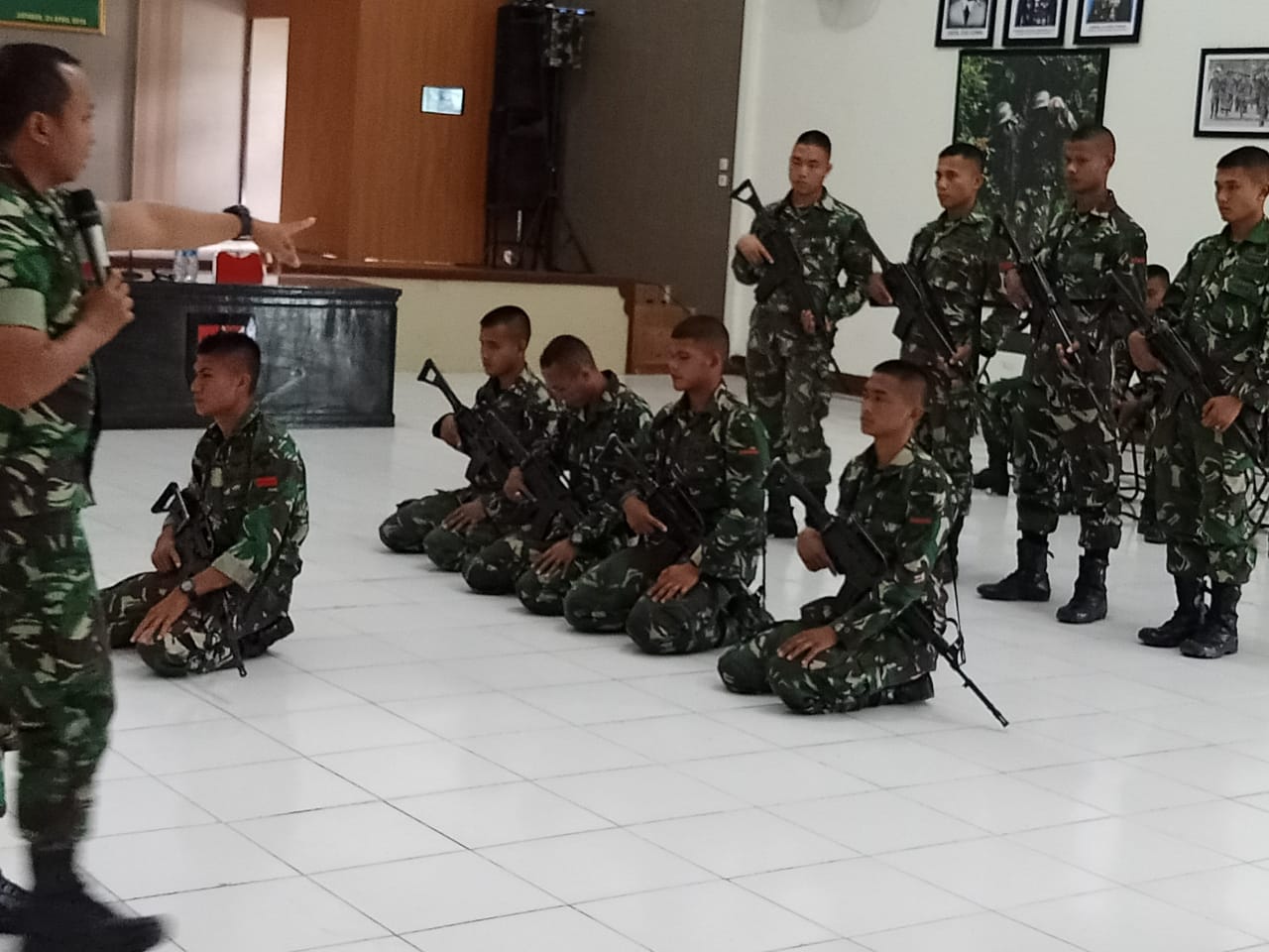 Bintaldam IM Berikan Pembekalan Tata Cara Sholat Khauf
