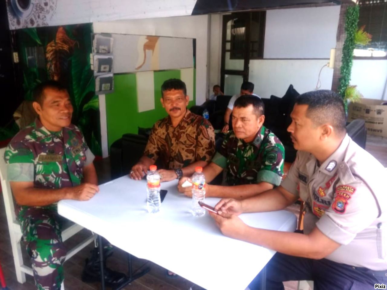 Sambut Bulan Ramadhan, Babinsa Ajak Perangkat Desa Pelihara Stabilitas Keamanan