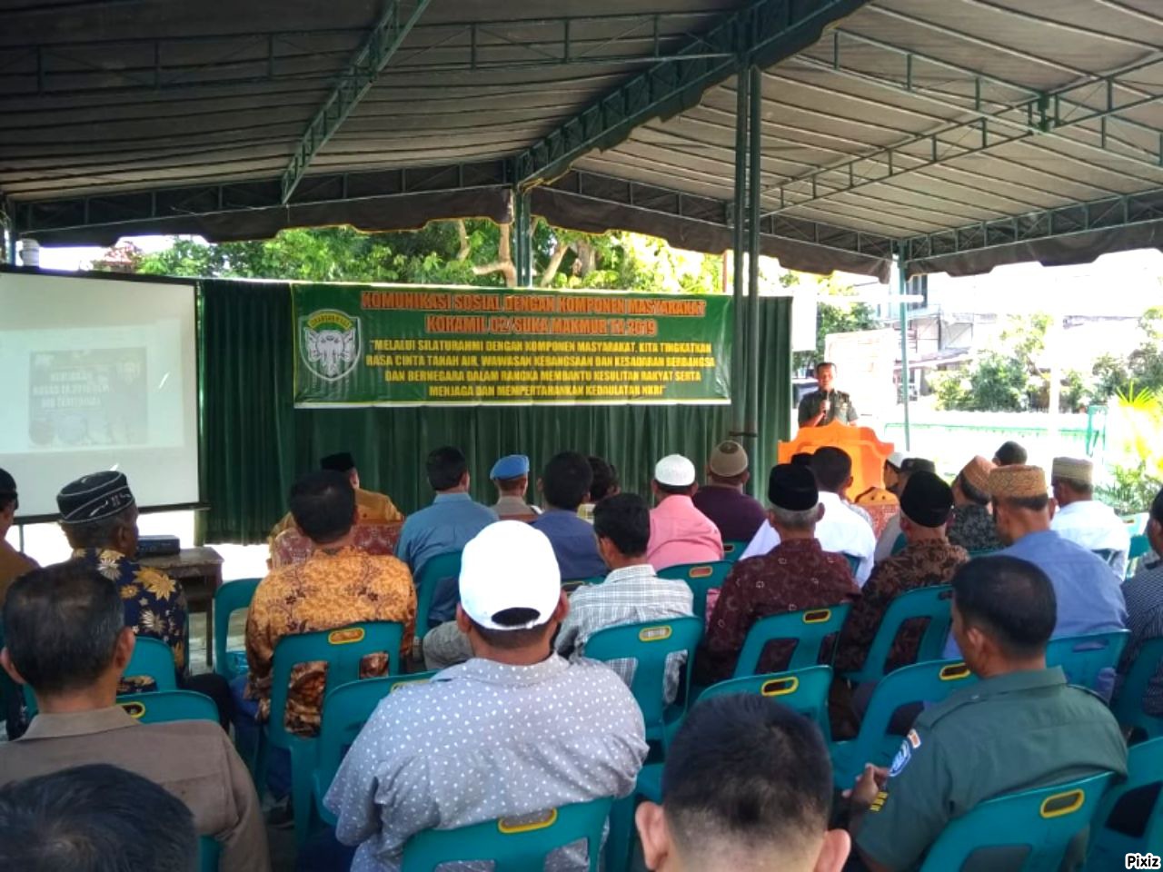 Danramil 02/Suka Makmur Ajak Seluruh Komponen Wujudkan Kondusifitas Wilayah