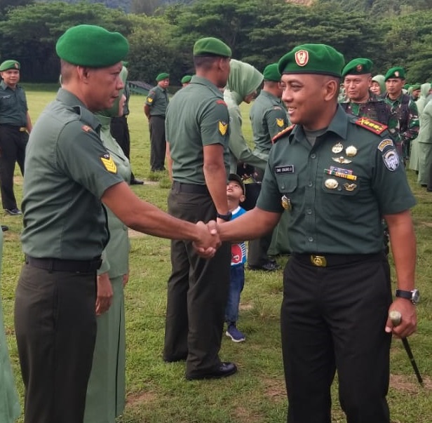 Danrindam IM pimpin Acara  Korps Raport Kenaikan Pangkat