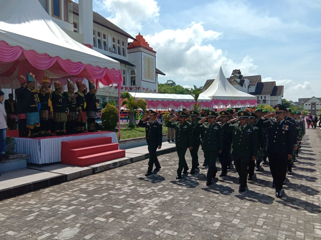 Dandim Hadiri Upacara Peringatan HUT Kabupaten Aceh Jaya